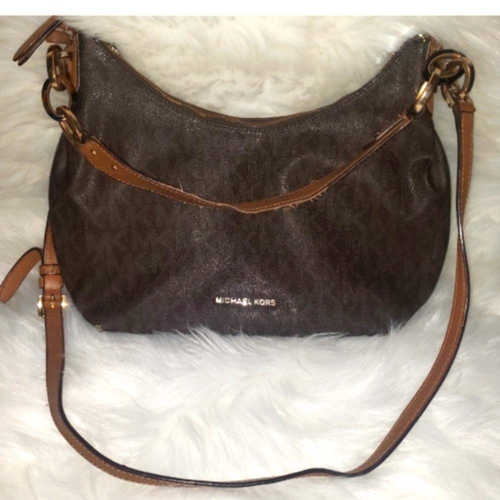 Michael Kors Brown Crossover Or Hangbag Beautiful Purse